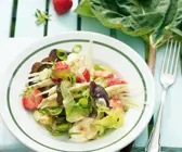 Fenchelsalat mit Erdbeeren