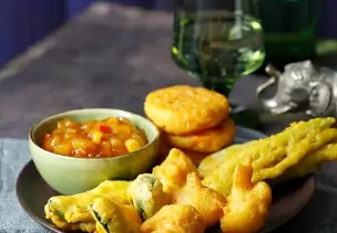 Pakoras aus Gemüse
