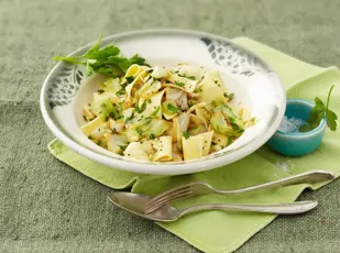 Pasta mit Spitzkohl