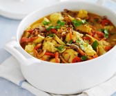 Fischcurry mit Seeteufelfilet