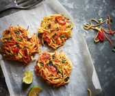 Spaghetti-Gemüse-Puffer