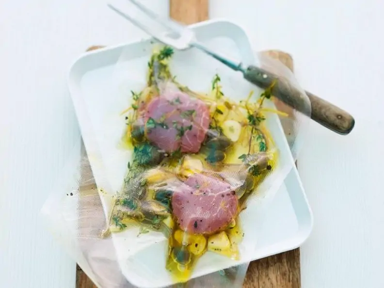 Kalbsmedaillons sous-vide