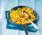 Bulgur mit Gemüse und Aprikosen
