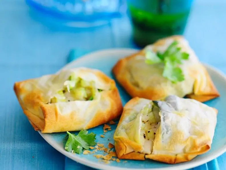 Fisch im Strudelteig