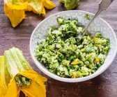Couscous-Kräuter-Füllung für Zucchiniblüten