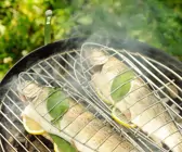Gegrillte Forellen mit Salbei