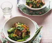 Rindfleisch und Brokkoli aus dem Wok