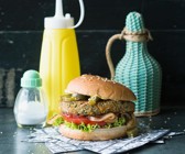 Veganer Tex-Mex-Burger