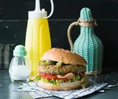 Veganer Tex-Mex-Burger