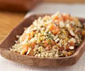 Quinoa-Lachs-Salat mit Dill