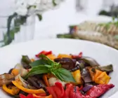 Antipasti-Gemüse aus dem Ofen