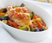 Kaninchenschmortopf mit Gemüse