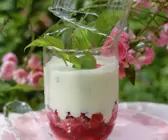 Erdbeer-Frischkäsedessert