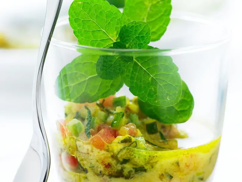 Gemüsedressing mit Curry