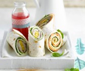 Zweielerlei Wraps mit Fisch