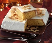 Glasierter Mandelkuchen