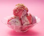 Himbeereis mit Vanille