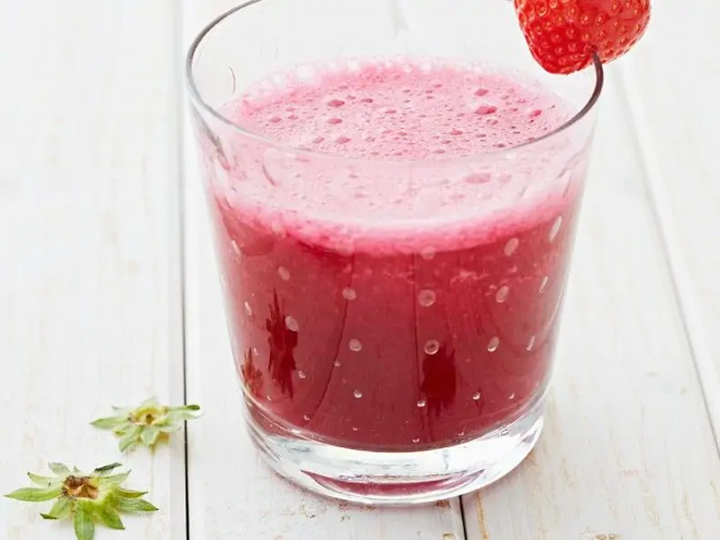 Erdbeersaft mit Roter Bete