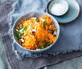 Orientalische Möhrenrohkost