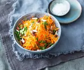 Orientalische Möhrenrohkost