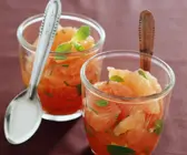 Grapefruitsalat mit Minze