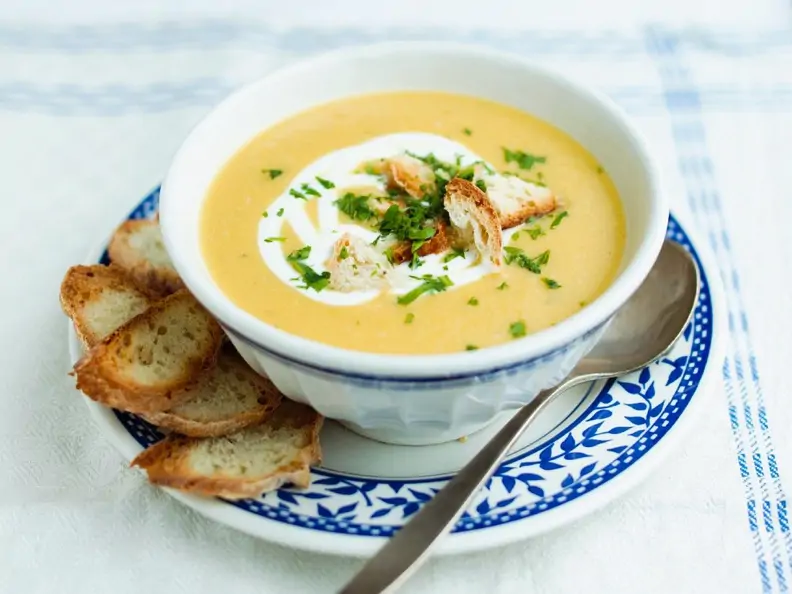 Steckrübencremesuppe