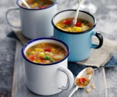 Quinoa-Eintopf mit Mais und Bohnen