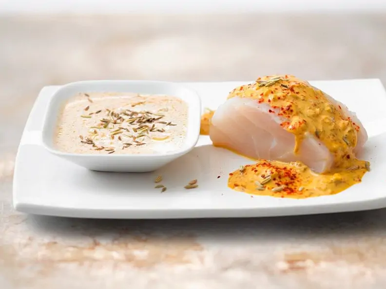 Fischmarinade mit indischen Aromen