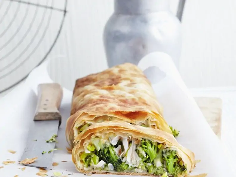 Brokkoli-Rettich-Strudel