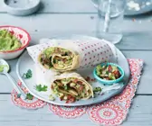 Vegane Burritos mit Avocado