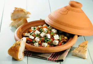 Gemüse mit Feta