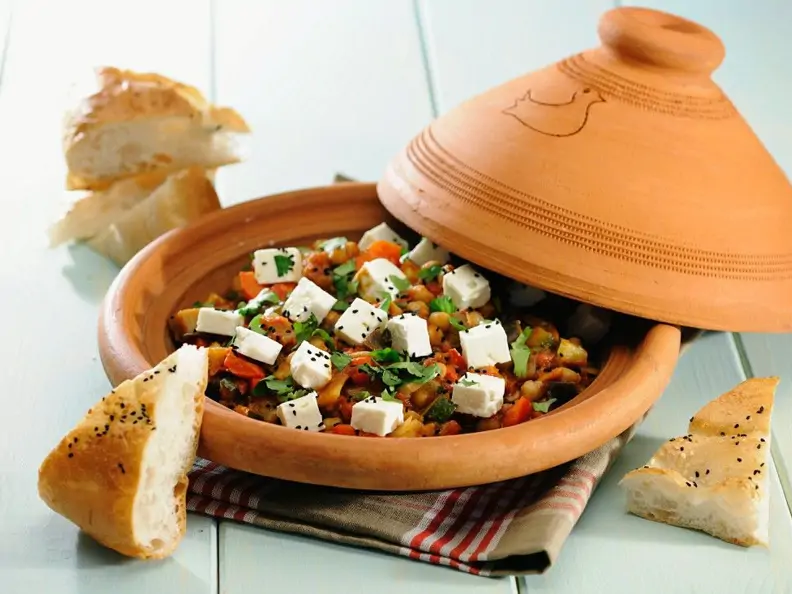 Gemüse mit Feta