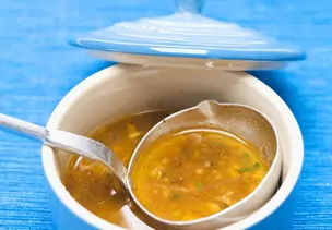 Rindfleischsuppe
