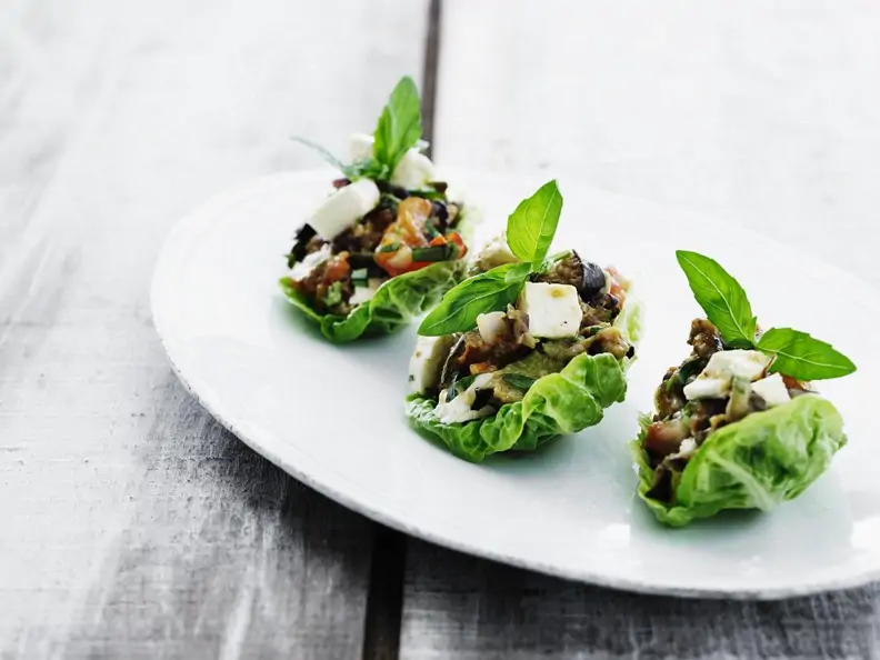 Gemüse mit Feta vom Grill