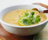 Mais-Kürbissuppe