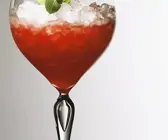 Erdbeer-Cocktail mit Sekt