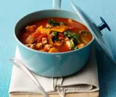 Tomaten-Gemüseragout mit Tofu