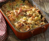 Gemüseauflauf mit Käsekruste