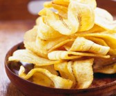 Knusprige Chips aus Bananen