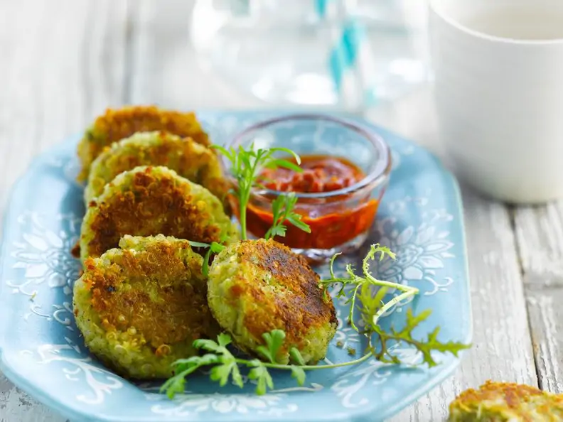 Kroketten aus Kartoffeln und Quinoa