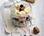 Haferflocken mit Obst