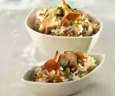 Risotto mit Waldpilzen