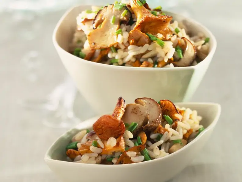Risotto mit Waldpilzen
