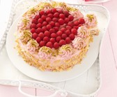 Himbeer-Cremetorte