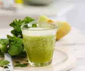 Melonen-Kressesmoothie mit Birne