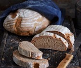 Roggenbrot mit Sauerteig