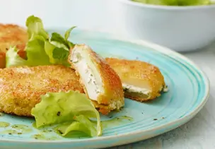 Vegetarisches Cordon bleu