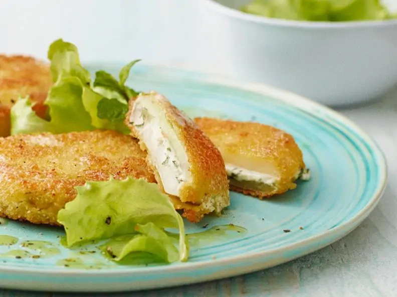 Vegetarisches Cordon bleu