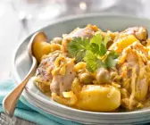 Zitronenhähnchen mit Safran