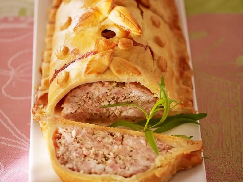Pastete mit Kaninchen